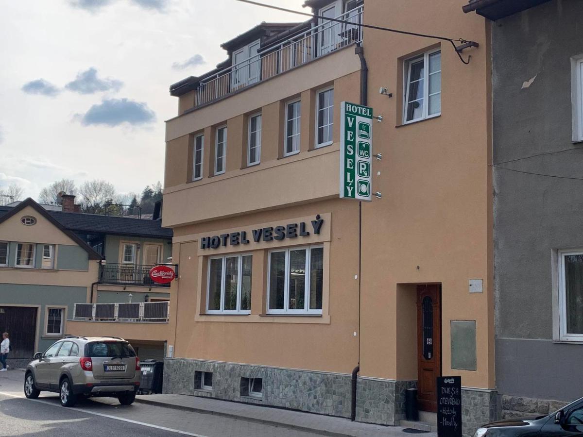 Penzion Vesely Zelezny Brod Bagian luar foto