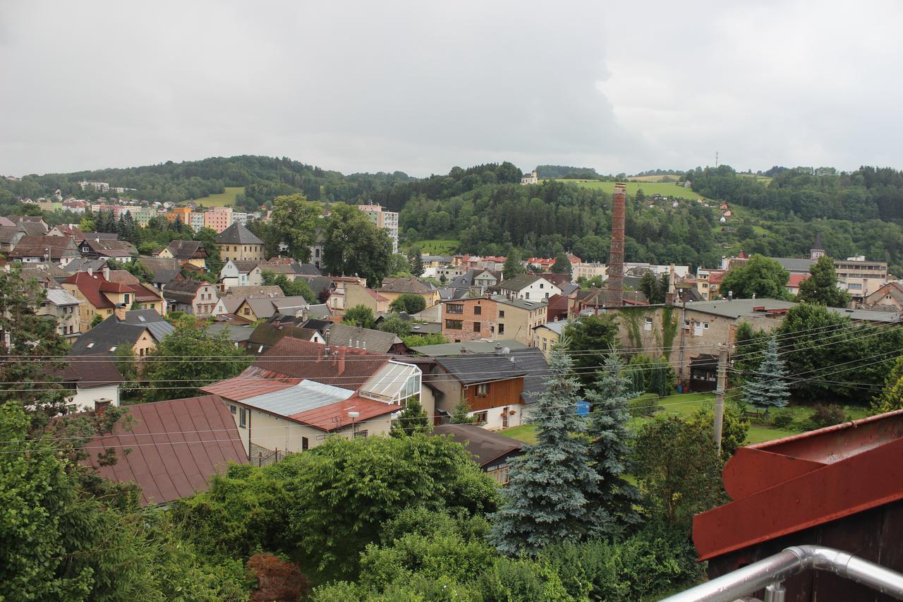 Penzion Vesely Zelezny Brod Bagian luar foto